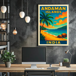 Andaman Islands India Poster