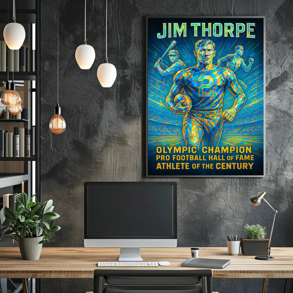Celebrating Jim Thorpe Poster