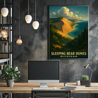 Sleeping Bear Dunes Michigan Poster