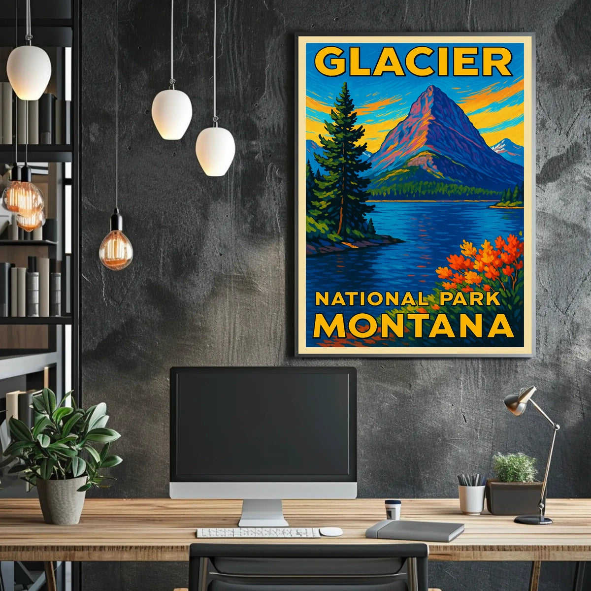 Glacier National Park Montana Poster