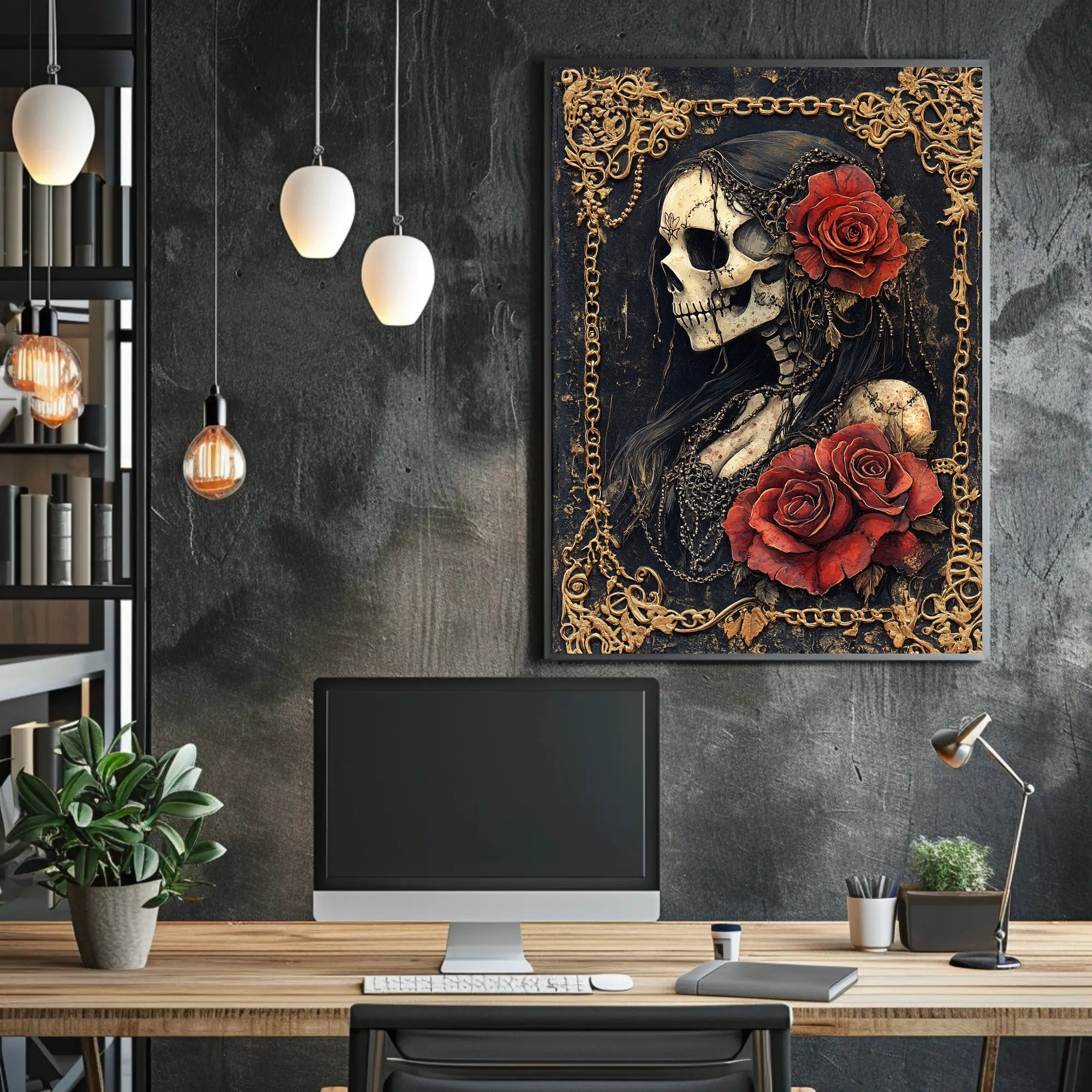 Gothic Elegance Poster