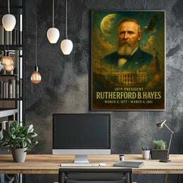 Rutherford B. Hayes 19Th President Poster