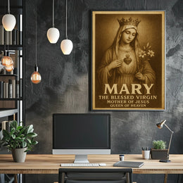 Mary The Blessed Virgin Poster