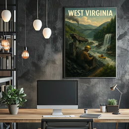 West Virginia Landscape Poster