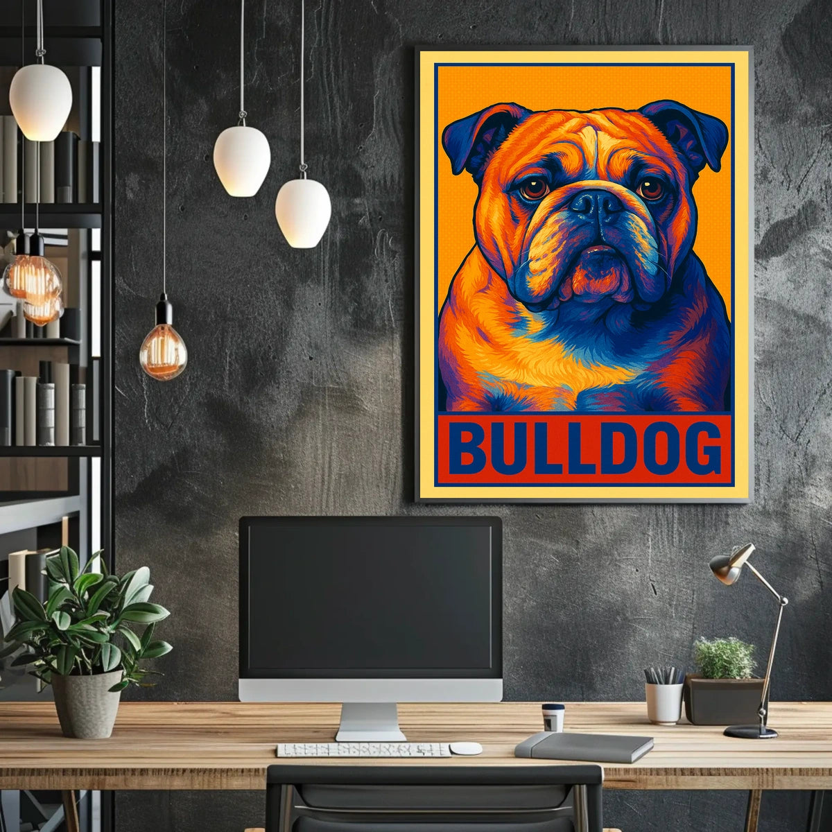 Bold Bulldog Bold Poster