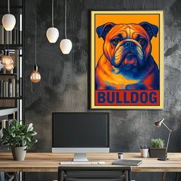 Bold Bulldog Bold Poster