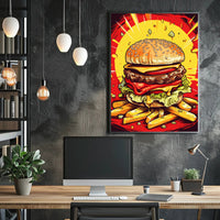 Burger Bliss Poster PosterGoat