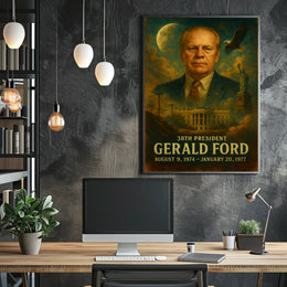 Gerald Ford 38th President Poster