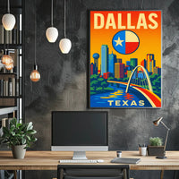 Dallas, Texas Poster PosterGoat