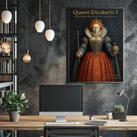 Queen Elizabeth I The Virgin Queen Poster