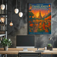 Explore Thailands Timeless Wonders Poster