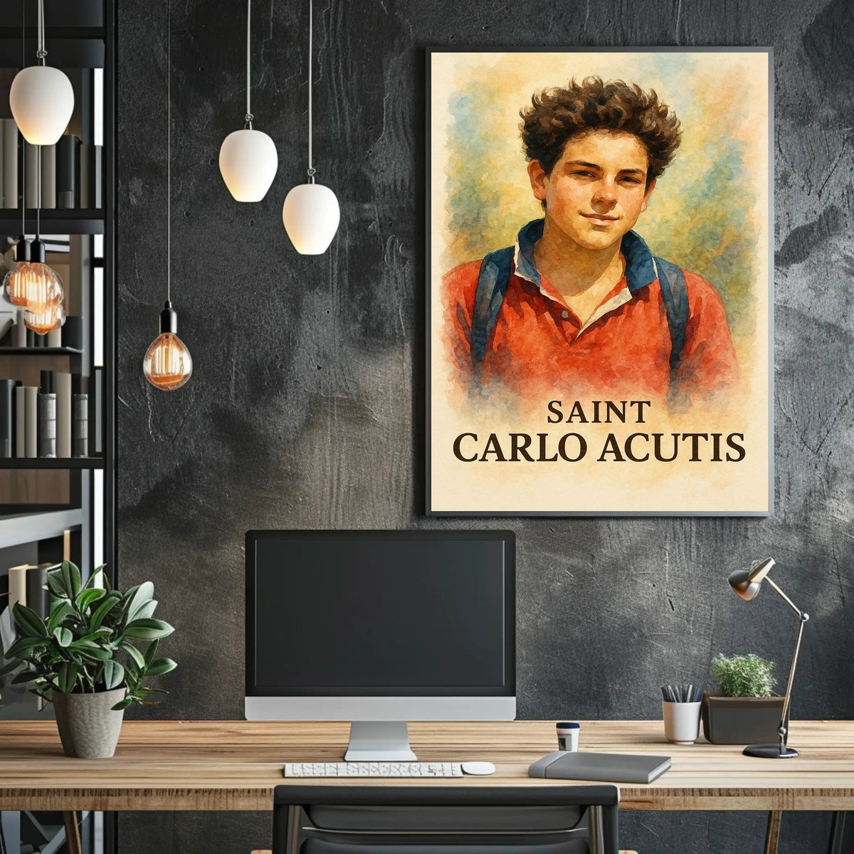 Carlo Acutis Saint Poster