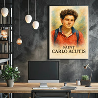 Carlo Acutis Saint Poster