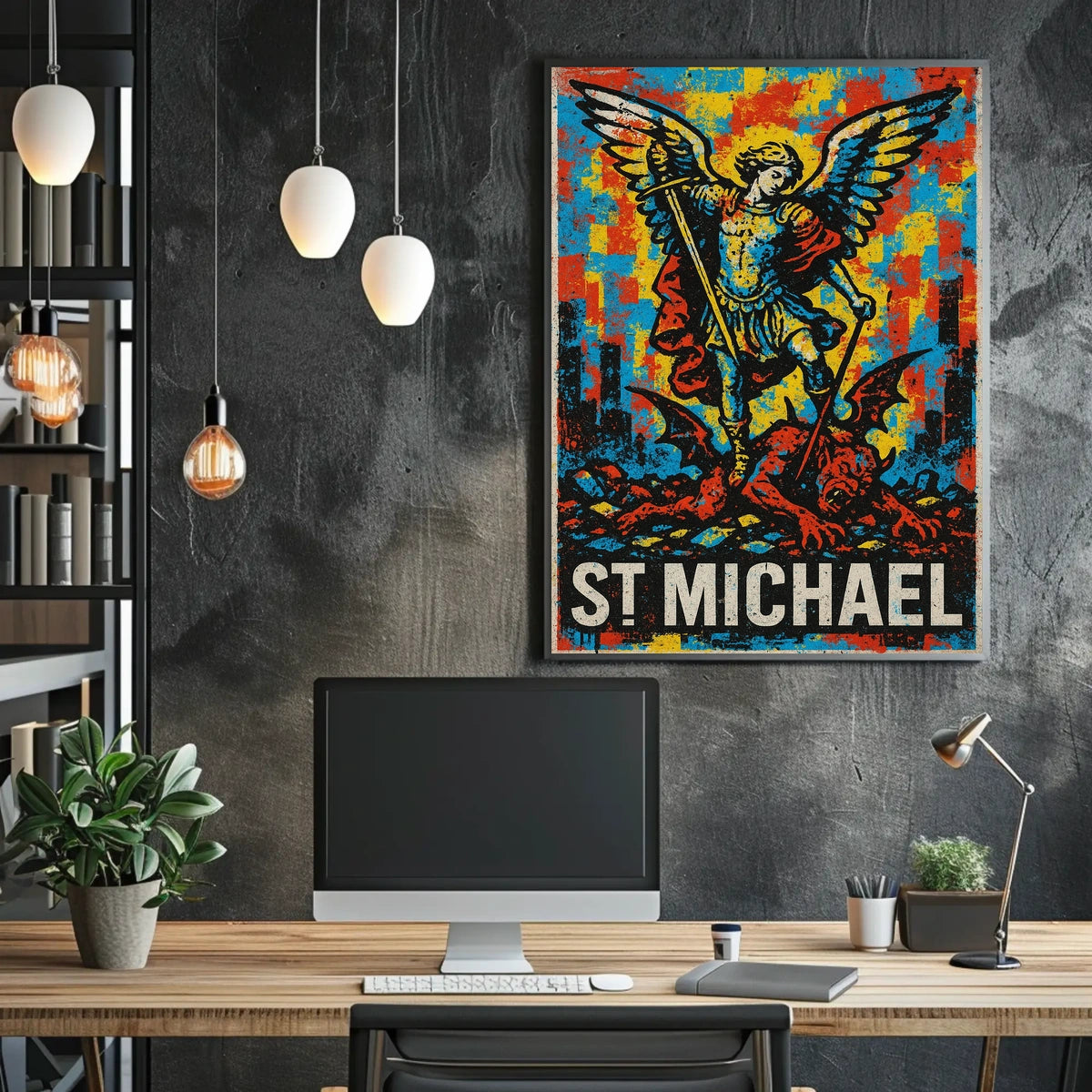 St Michael Poster