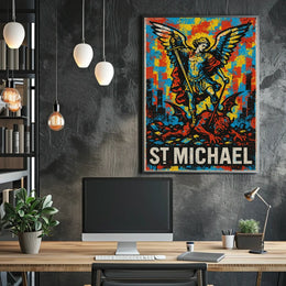 St Michael Poster