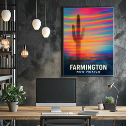 Farmington New Mexico Scenic Wanderlust Photography Poster