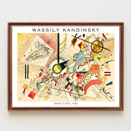 Wassily Kandinsky Ohne Titel 1923 Poster