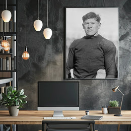 Vintage Athlete Portrait Poster