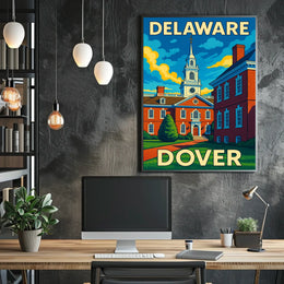 Delaware State Capitol Dover Poster