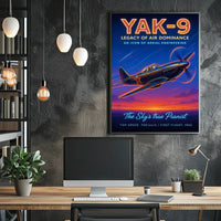 YAK-9 Legacy of Air Dominance Poster