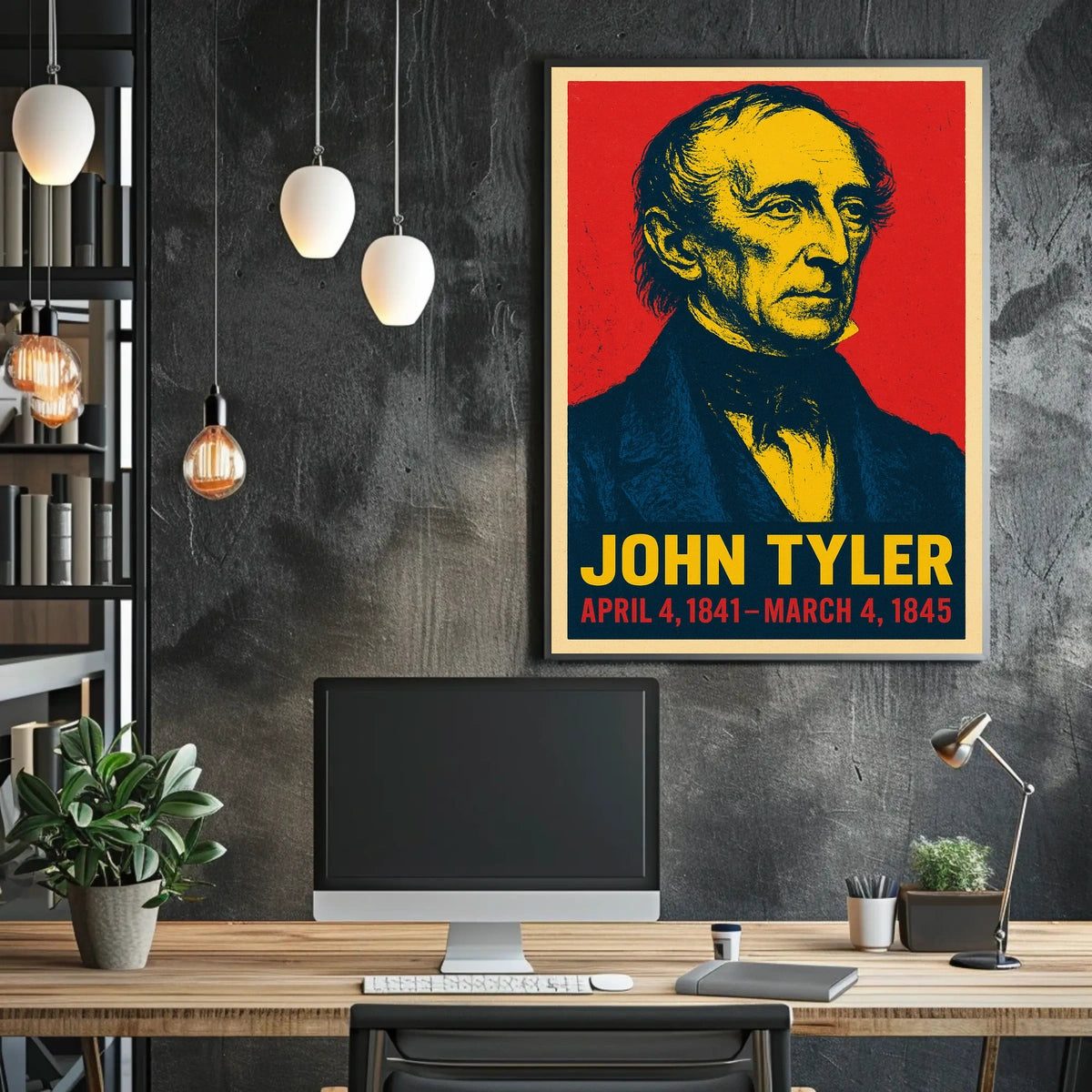 John Tyler Poster