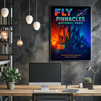 Fly Pinnacles National Park Art Print