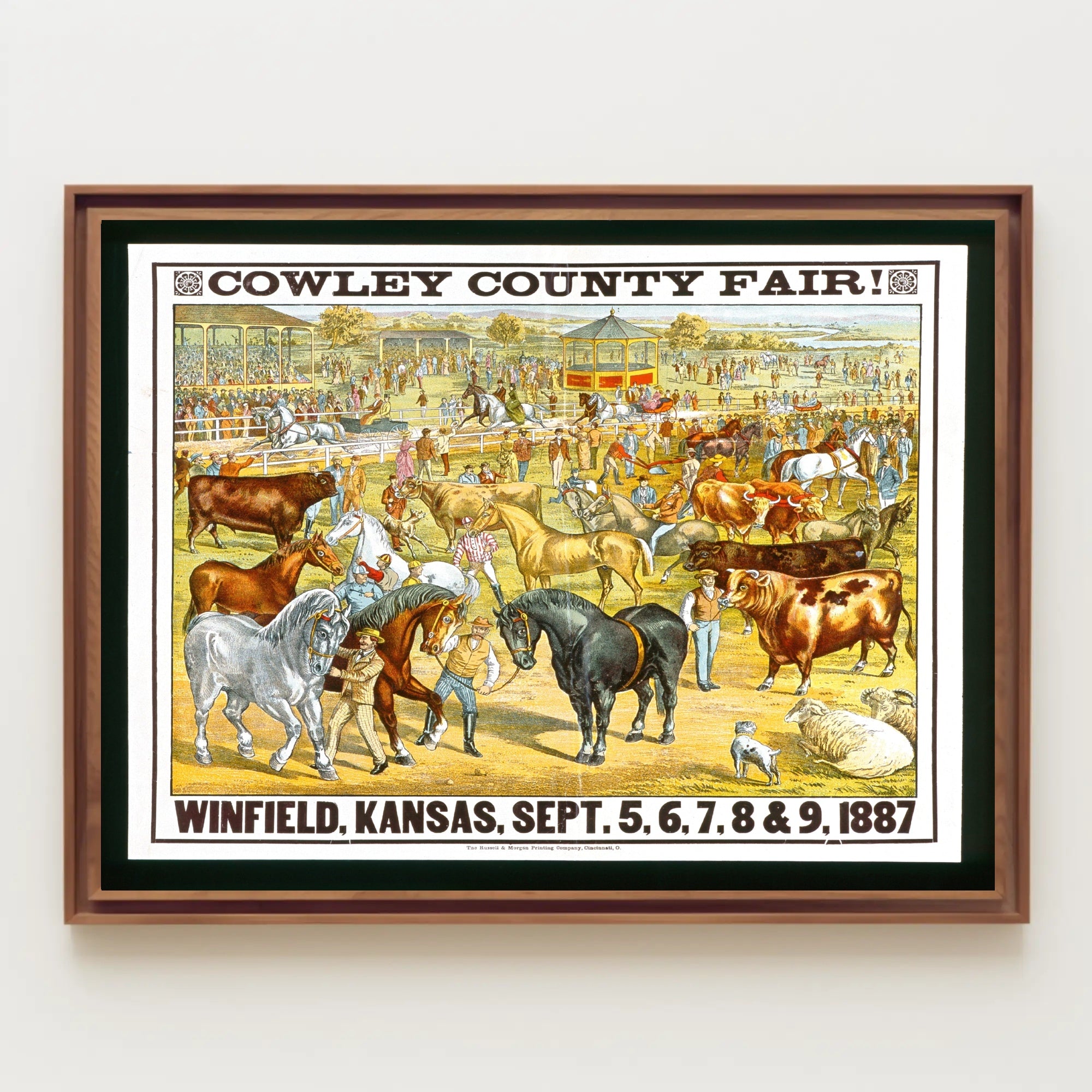 Cowley County Fair 1887 Poster