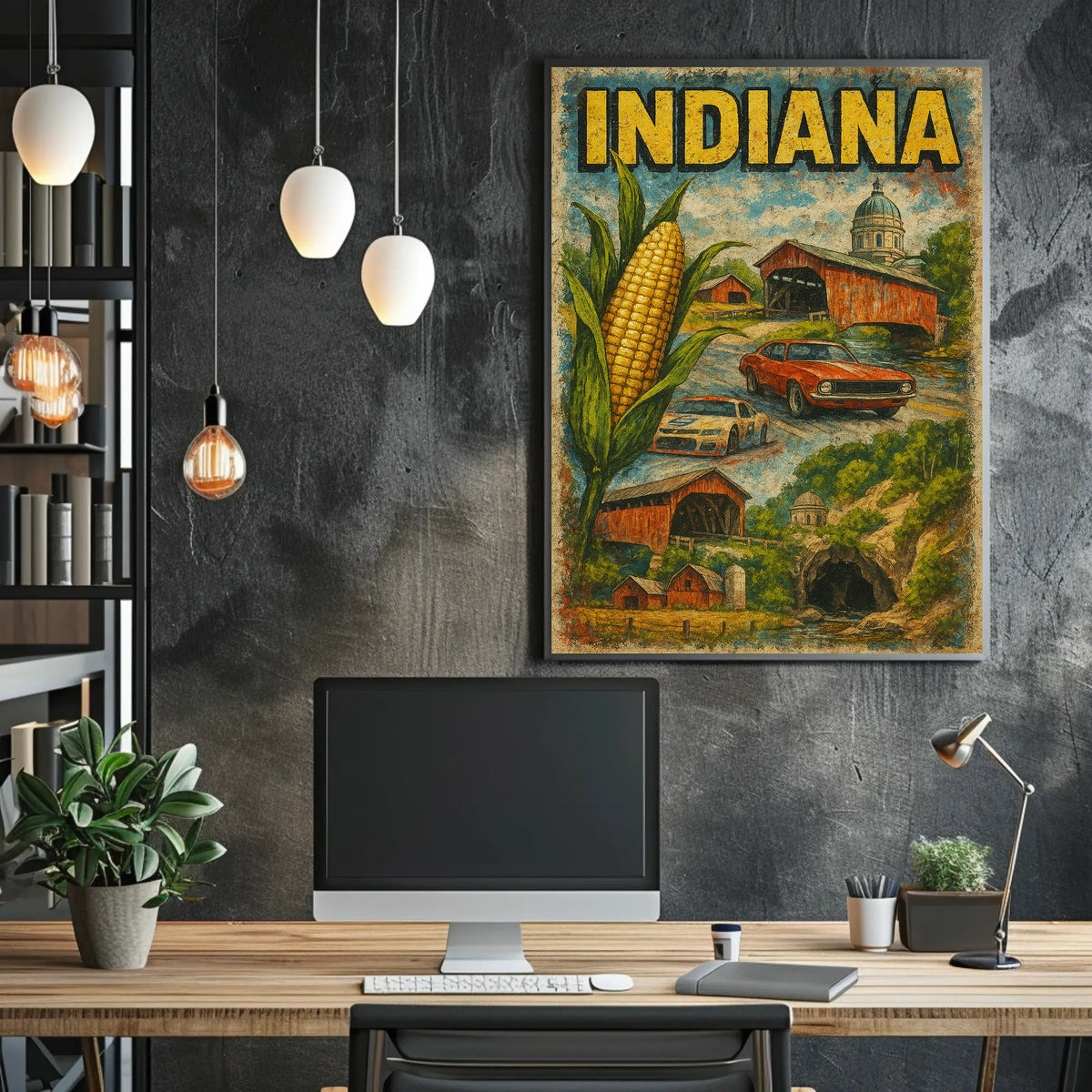 Indiana Heritage Poster