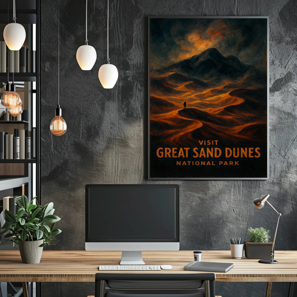 Visit Great Sand Dunes National Park Poster