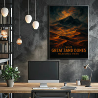 Visit Great Sand Dunes National Park Poster