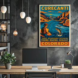 Curecanti Recreation Poster