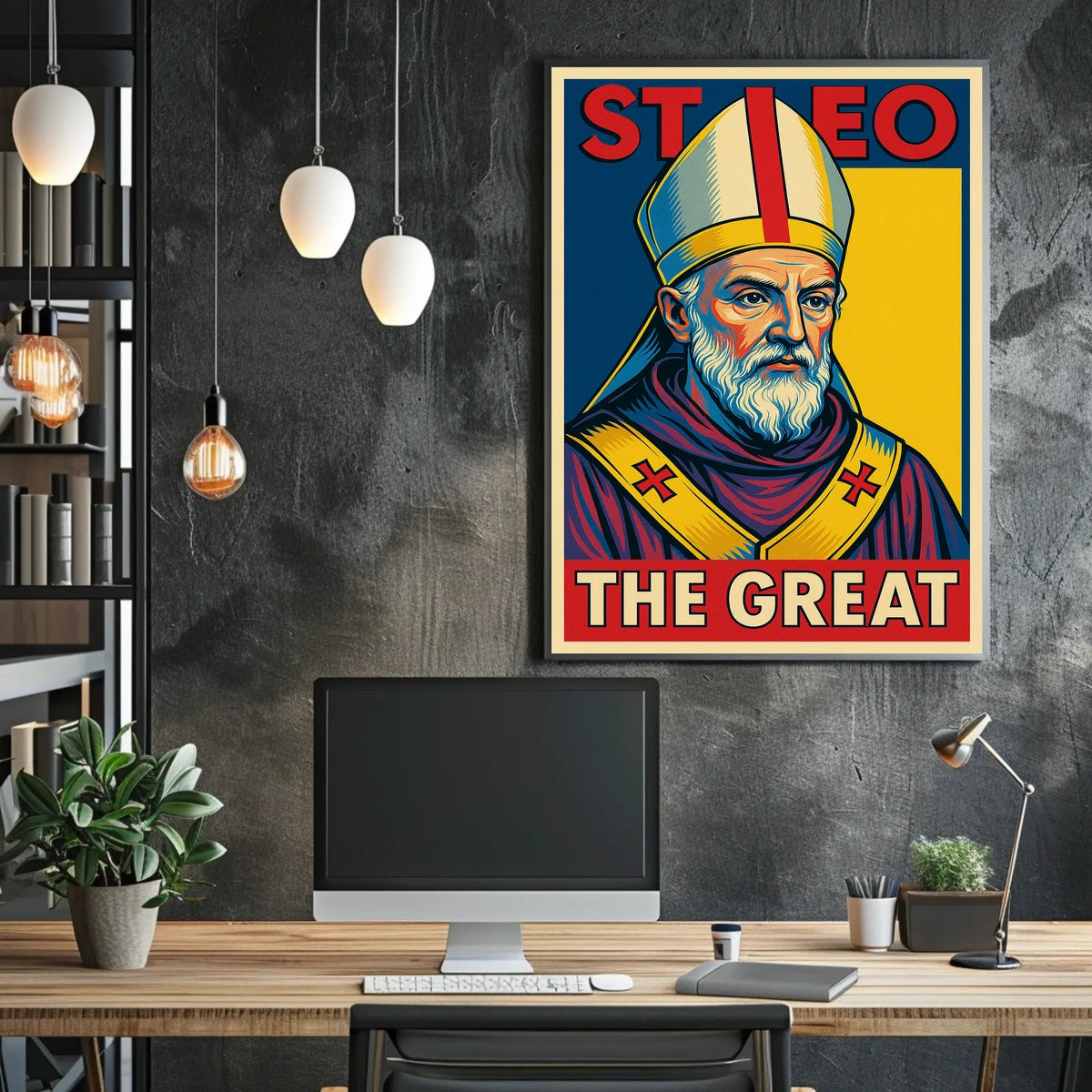 Saint Leo the Great Poster