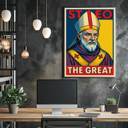 Saint Leo the Great Poster