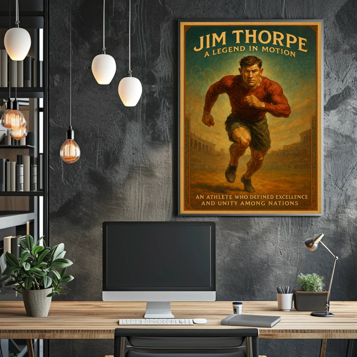 A Legend in Motion Poster