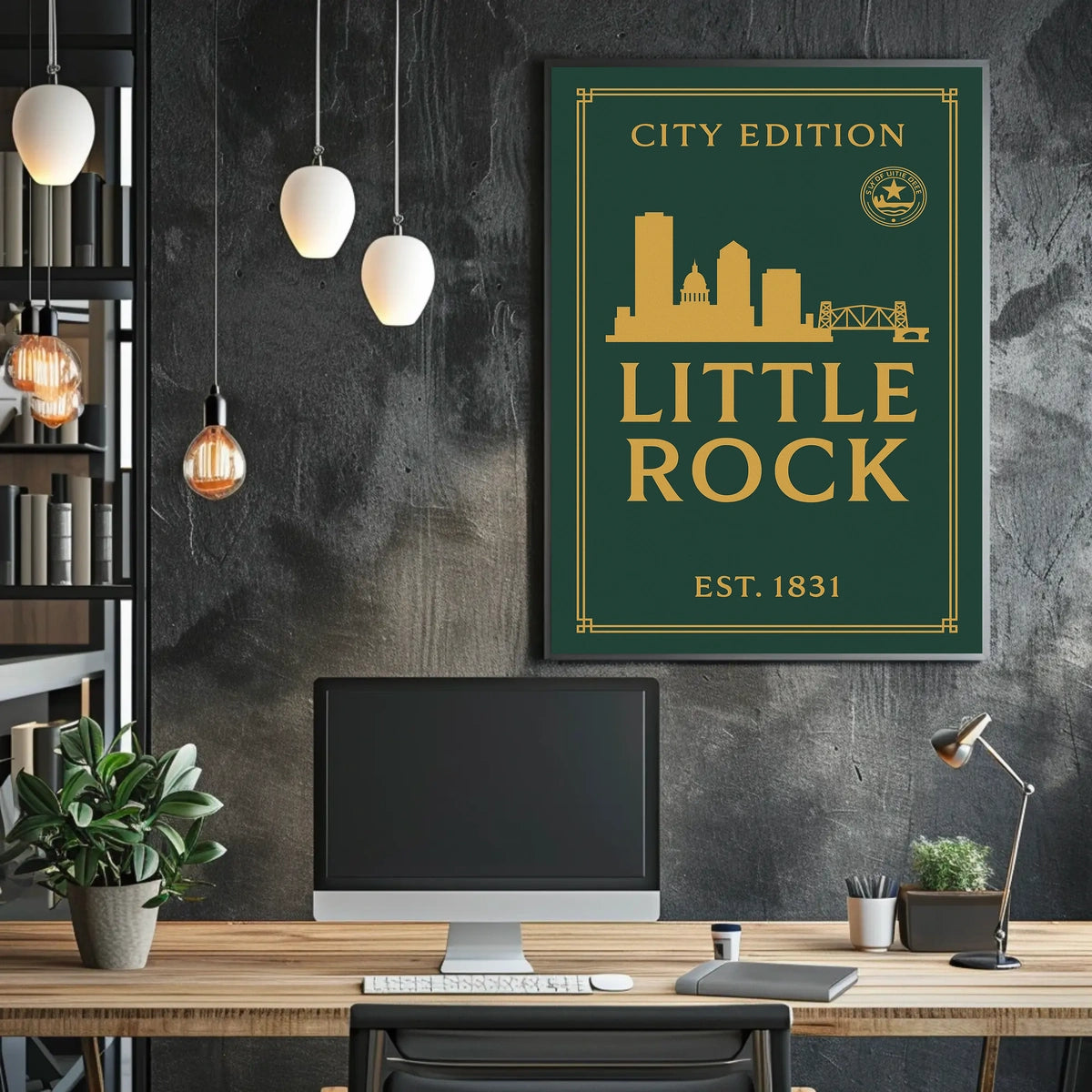 Little Rock City Edition Poster