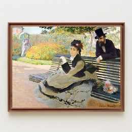 Afternoon in the Garden Poster