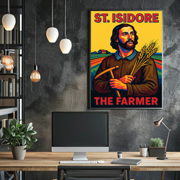 St. Isidore the Farmer Poster