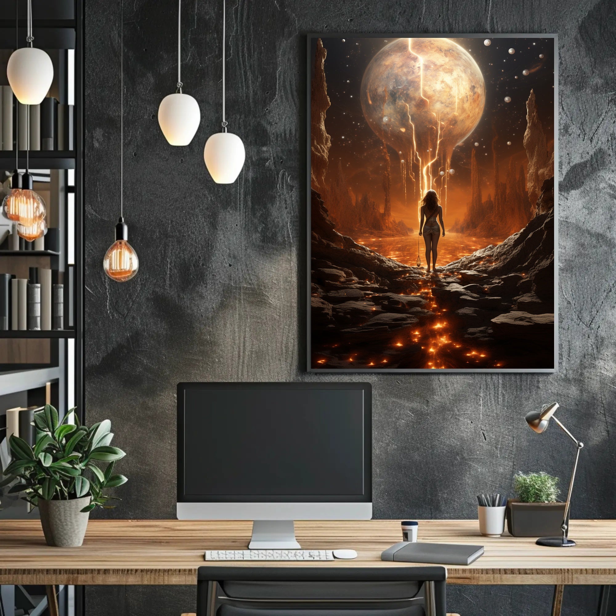 Journey To The Cosmic Realm Poster PosterGoat