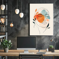Vintage Parisian Street Scene Art Poster