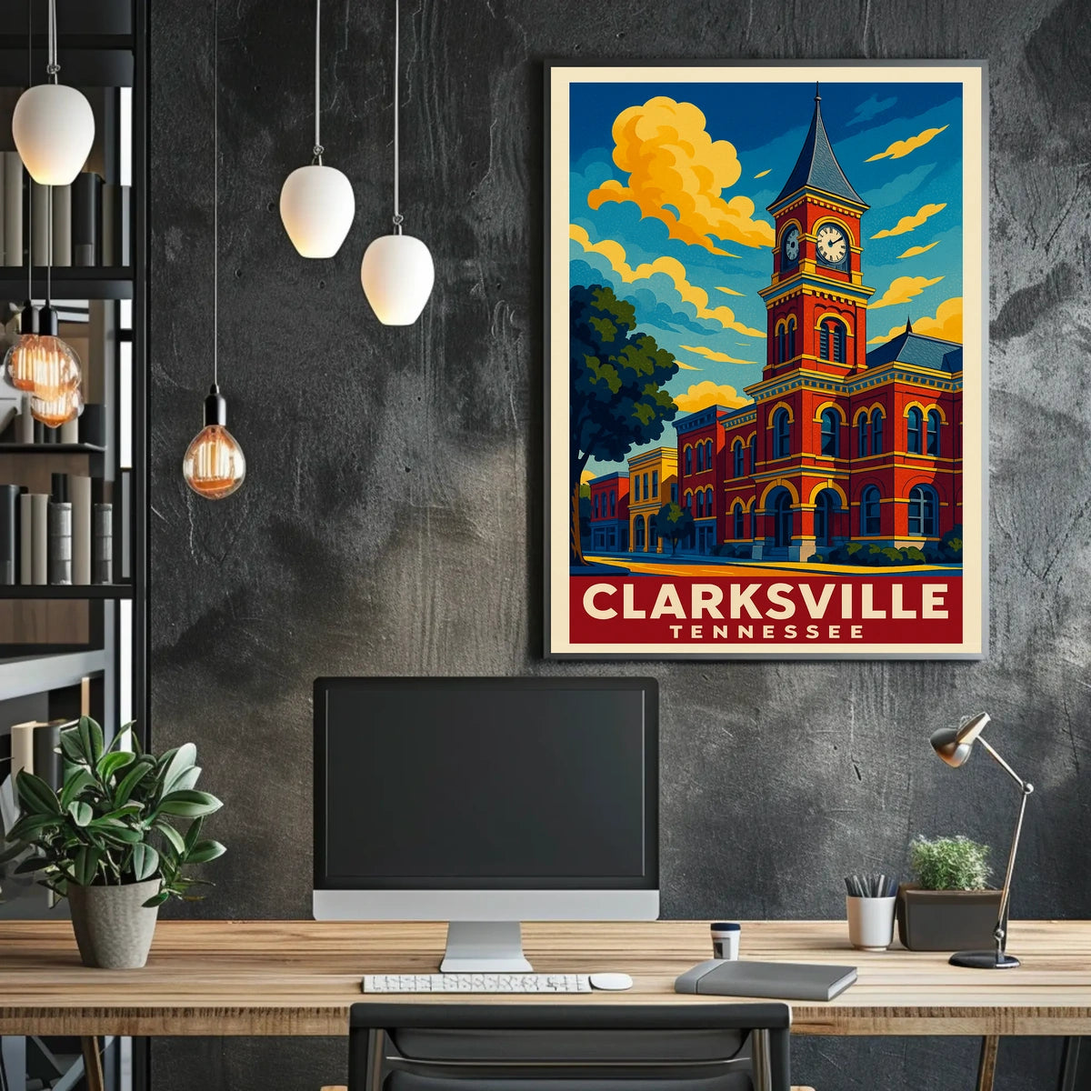 Clarksville, Tennessee Poster