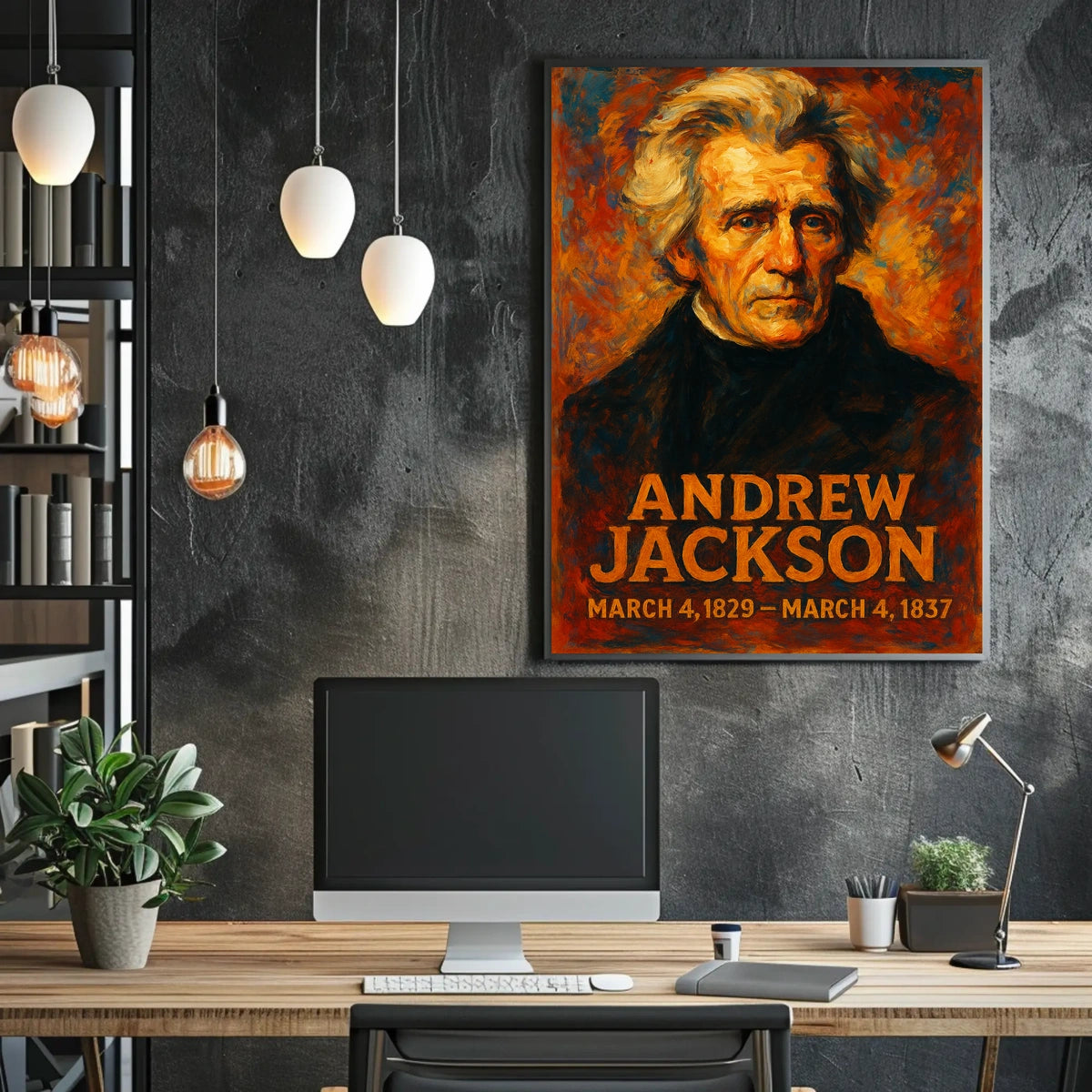 Andrew Jackson 7Th President Poster