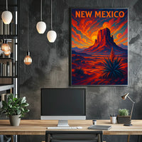 New Mexico Sunset Poster