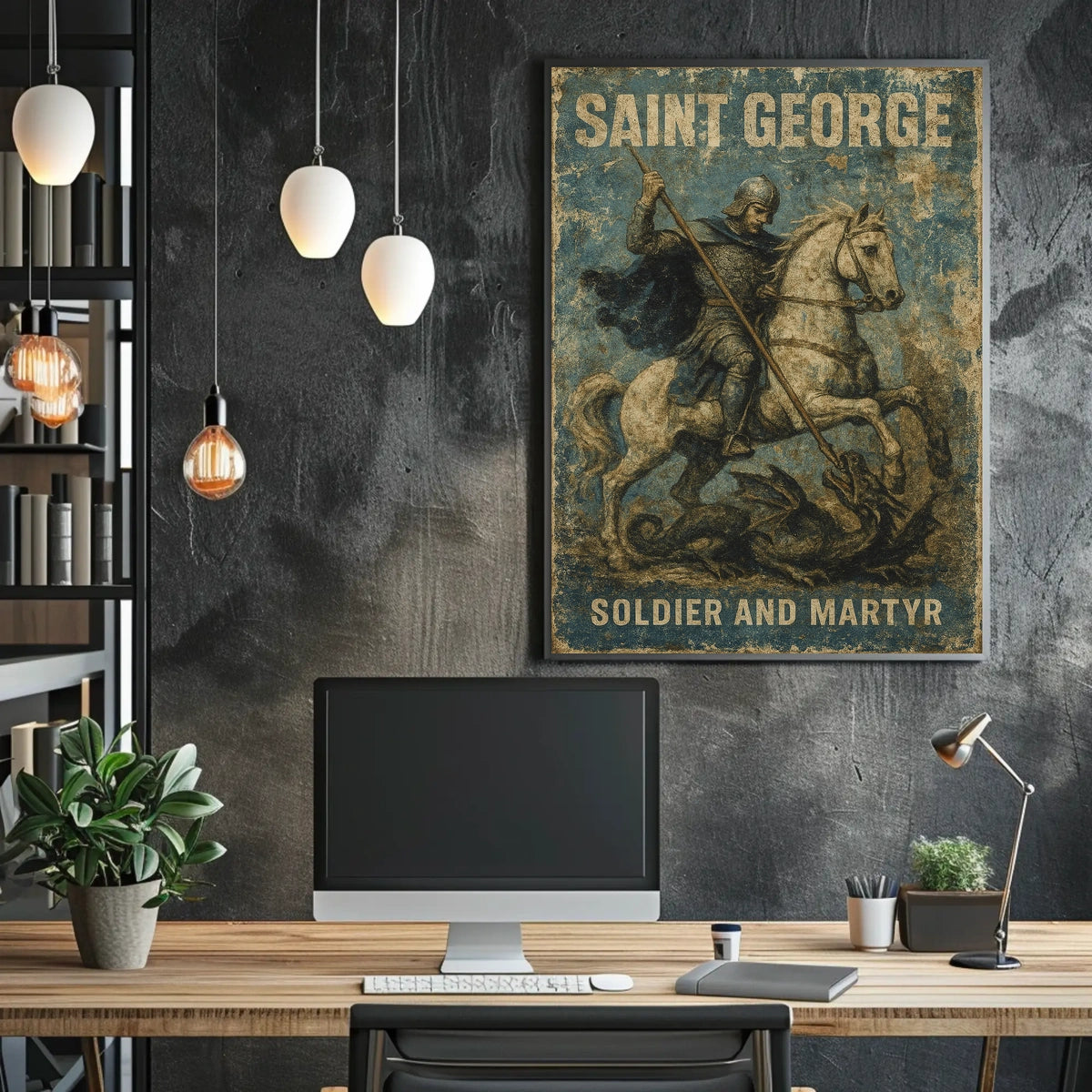 Saint George Soldier And Martyr Poster