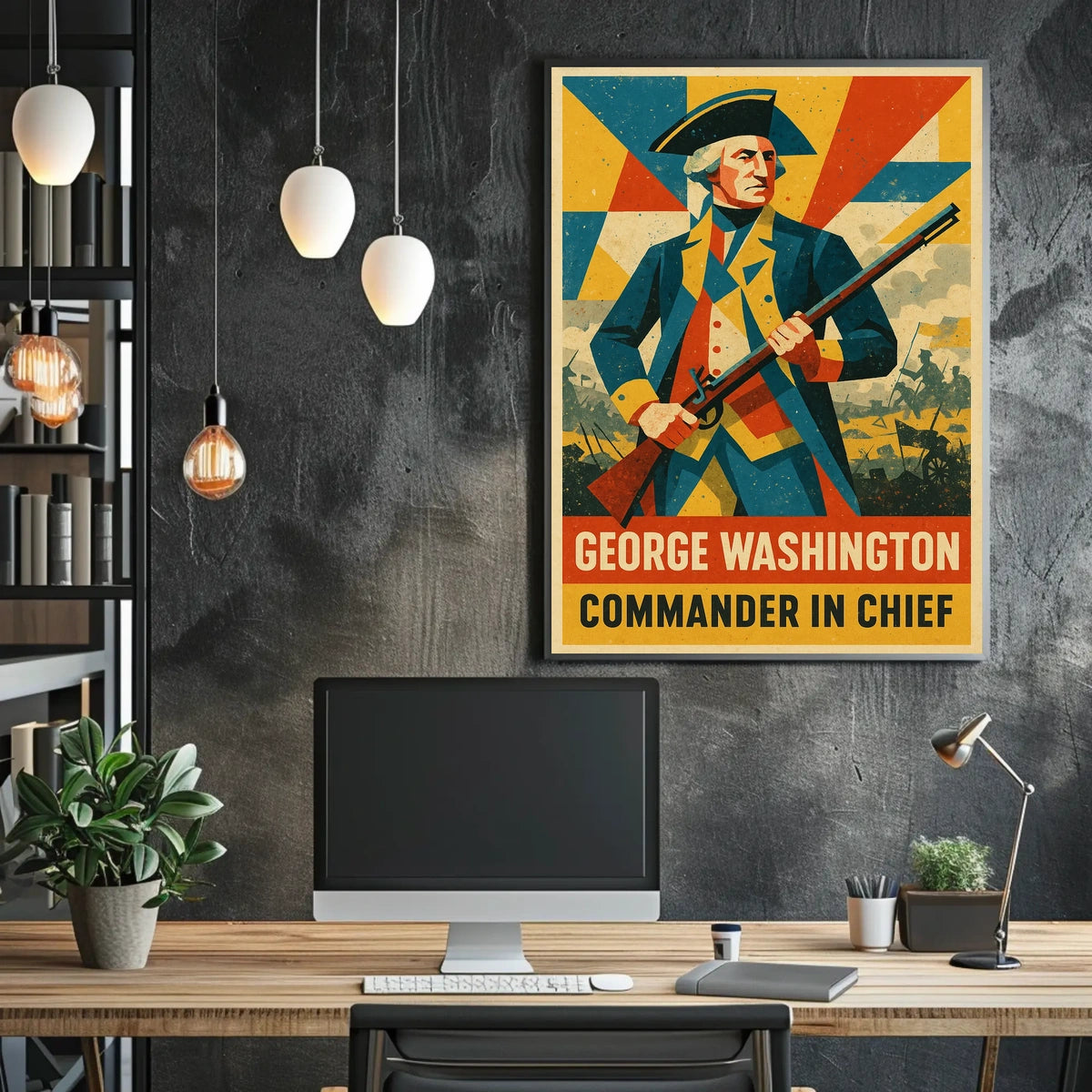 George Washington Commander In Chief Poster