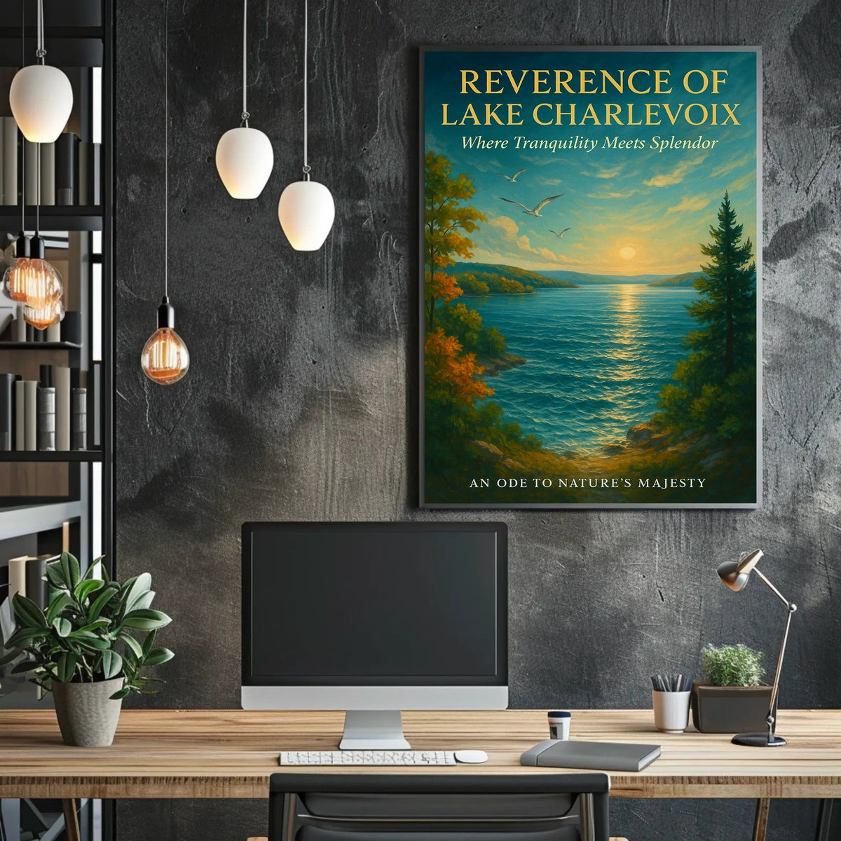 Reverence Of Lake Charlevoix Poster