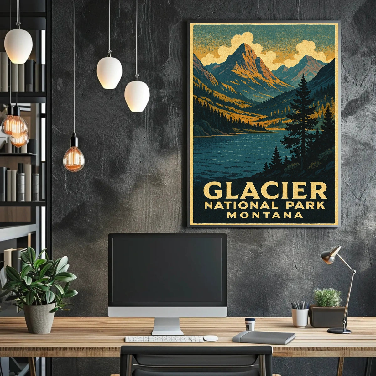 Glacier National Park Montana Poster