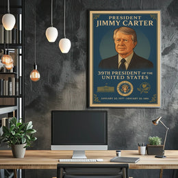 Jimmy Carter 39th President Poster