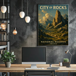 City Of Rocks National Reserve Poster