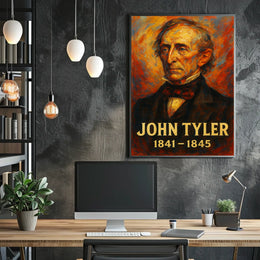 John Tyler 10Th President Poster