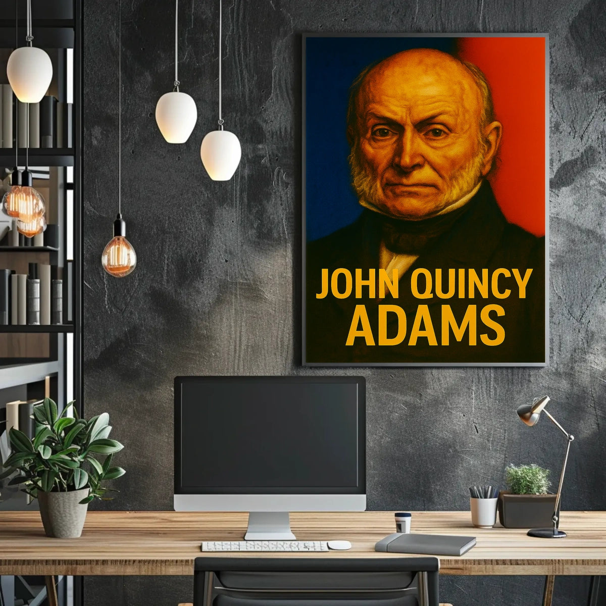 John Quincy Adams Poster